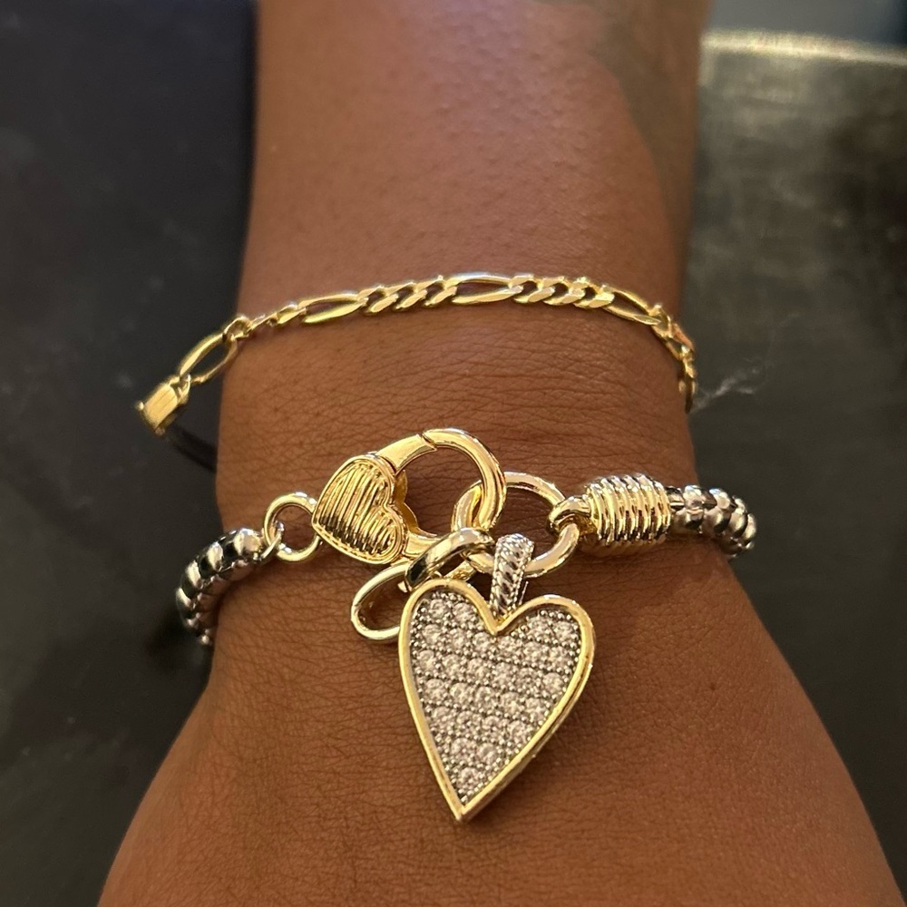 Heart Charm bracelet